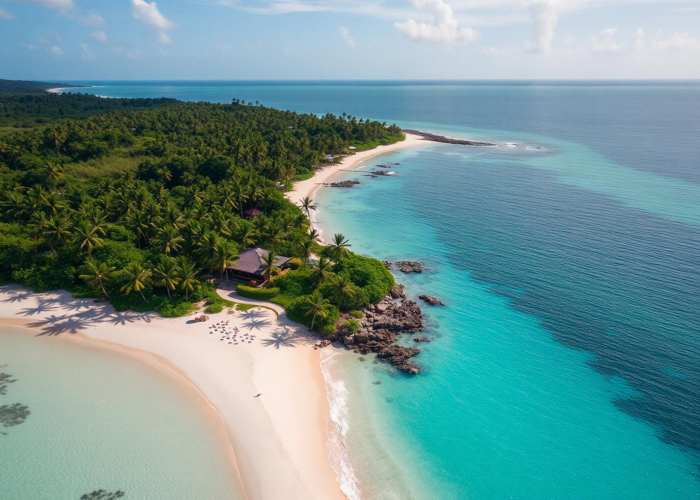 Praia privativa